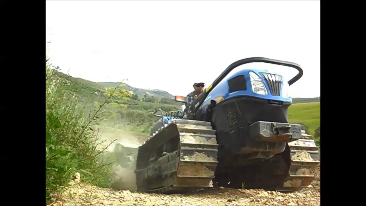 New holland TK4040M con fresa Celli