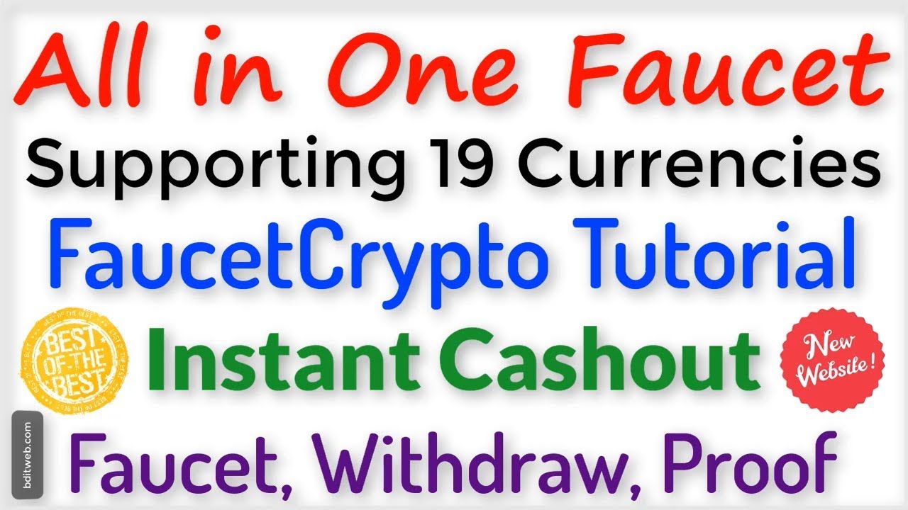 FaucetCrypto Multicoin Faucet - Instant Payment FaucetHub