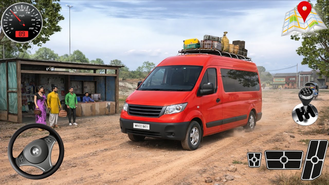 New Van Minibus Driving Games | Real Van Driving Simulator 2026 | Minibus Android Gameplay