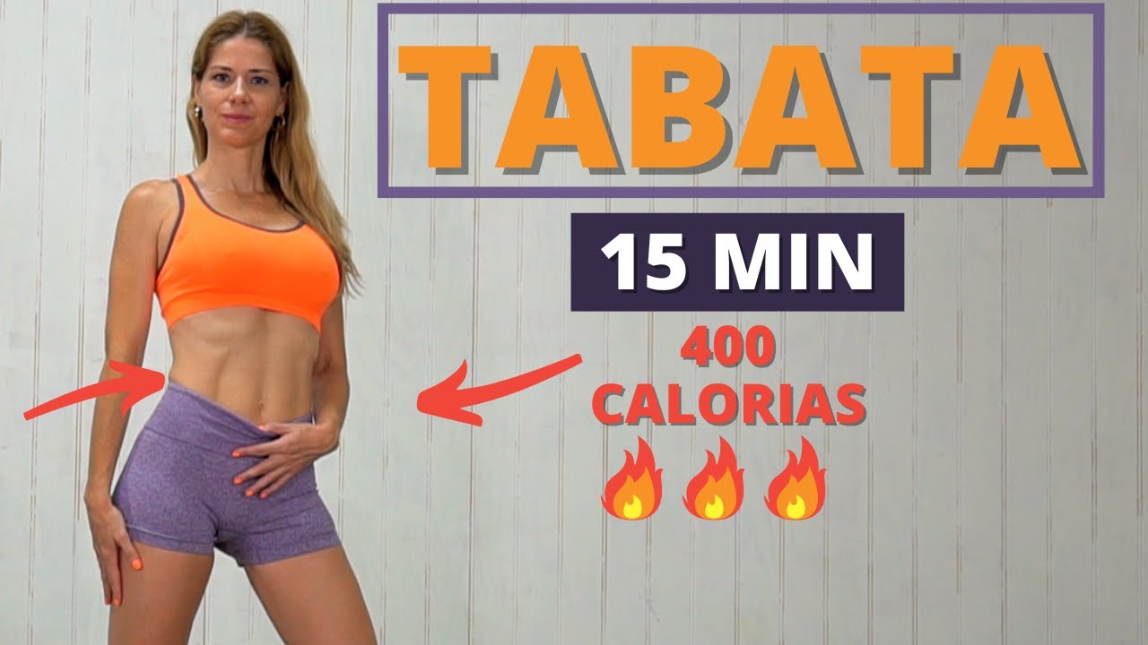 Rutina TABATA 15 MIN 🔥 QUEMA 400 CALORIAS 🔥 TONIFICA TODO el CUERPO en casa 🔥 INTENSE TABATA gymbyb