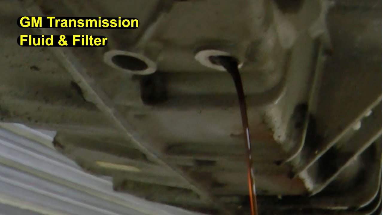 GM Transmission Fluid and Filter change Traverse Acadia Cadillac