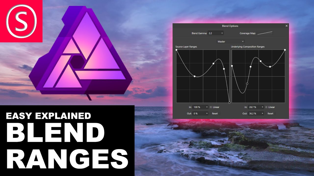 Affinity Photo - Blend Ranges Explained