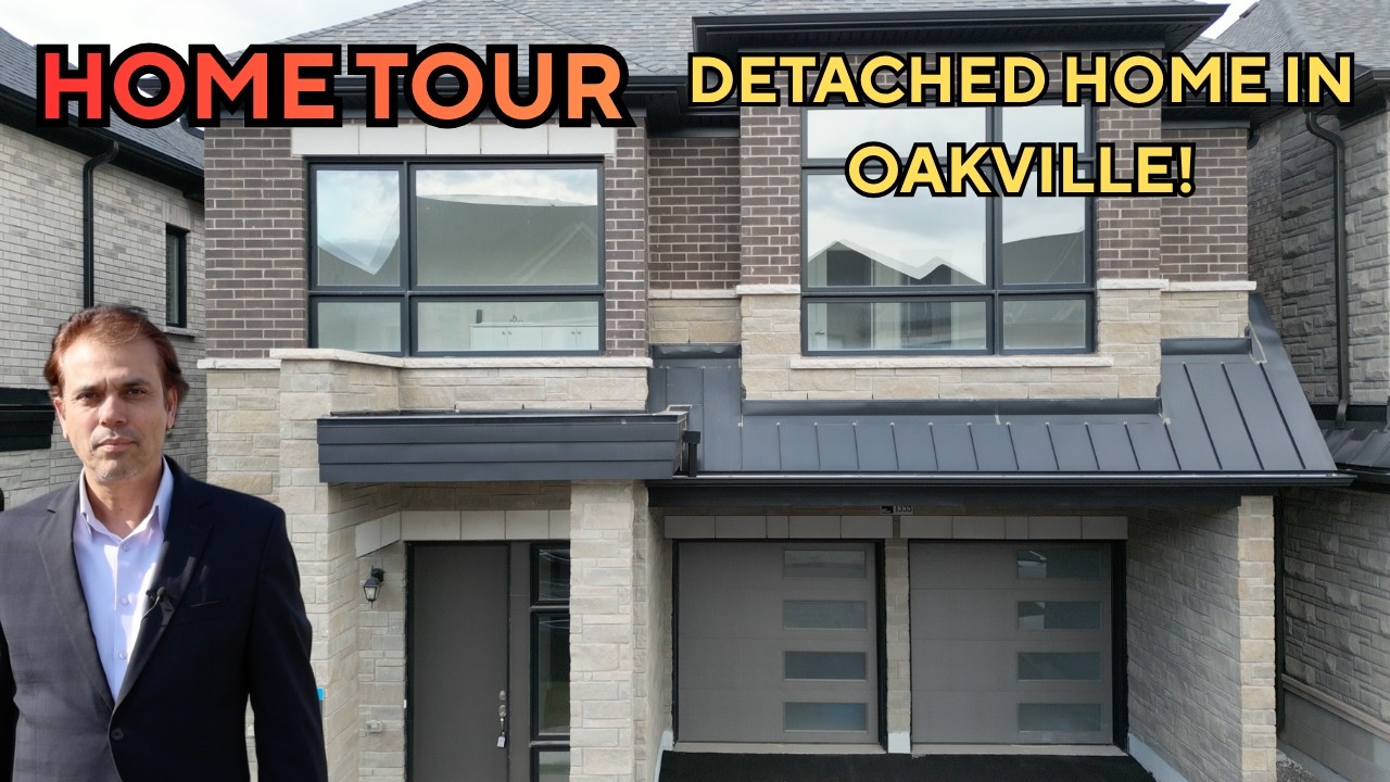 NEW LUXURY HOME TOUR! | 5 Bed, 5 Bath Detached House in Oakville, GTA Real Estate 