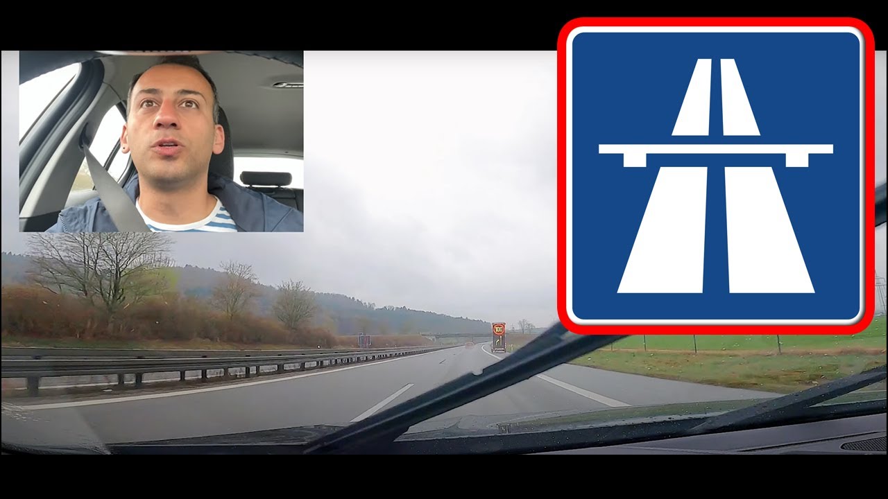 گواهینامه آلمانی  | رانندگی در اتوبان (Autobahnfahrt) با توضیح کامل
