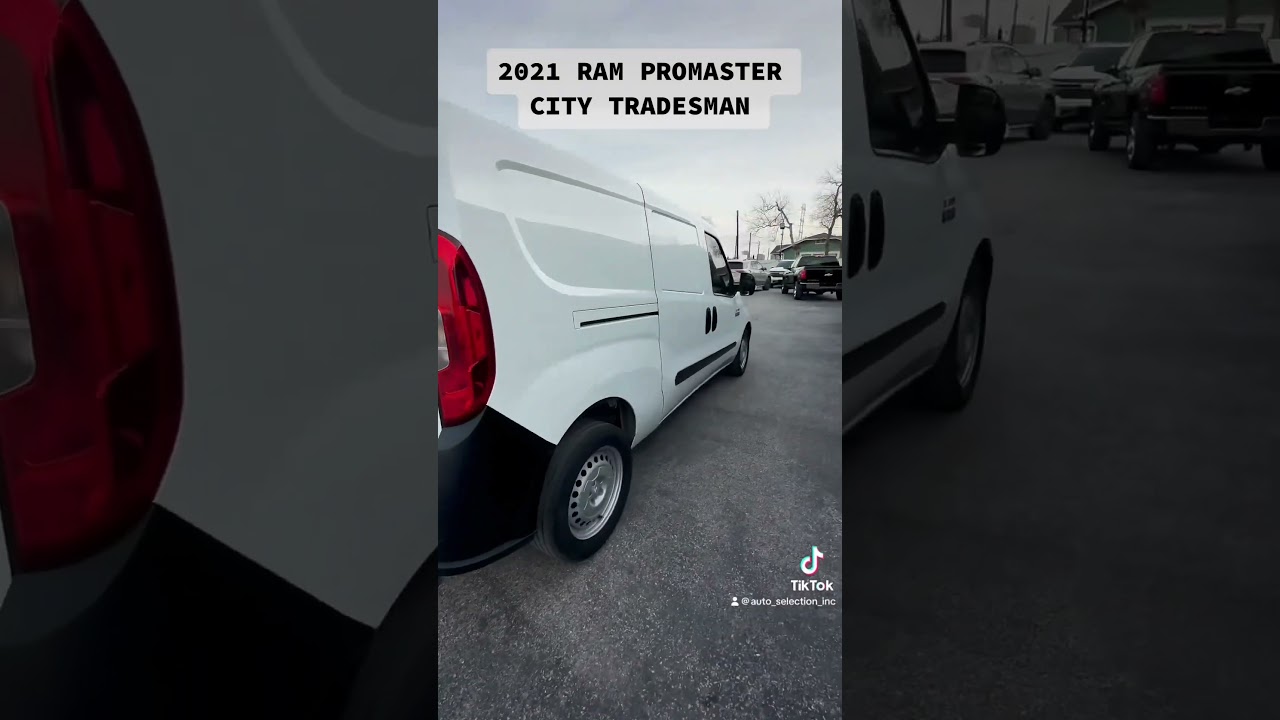 2021 RAM PROMASTER CITY TRADESMAN FOR SALE