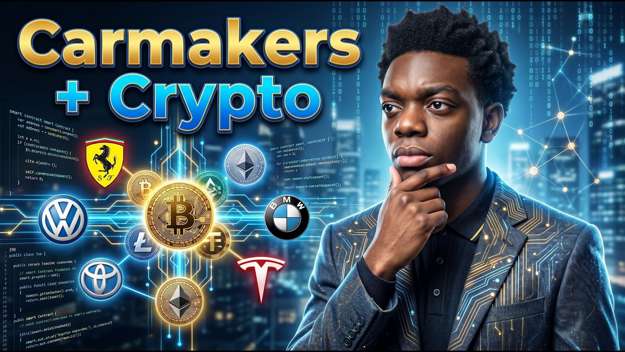 Your Next Car Is Connected to a Crypto Wallet? 🚗💰 #tesla  #ferrari  #bmw  #toyota