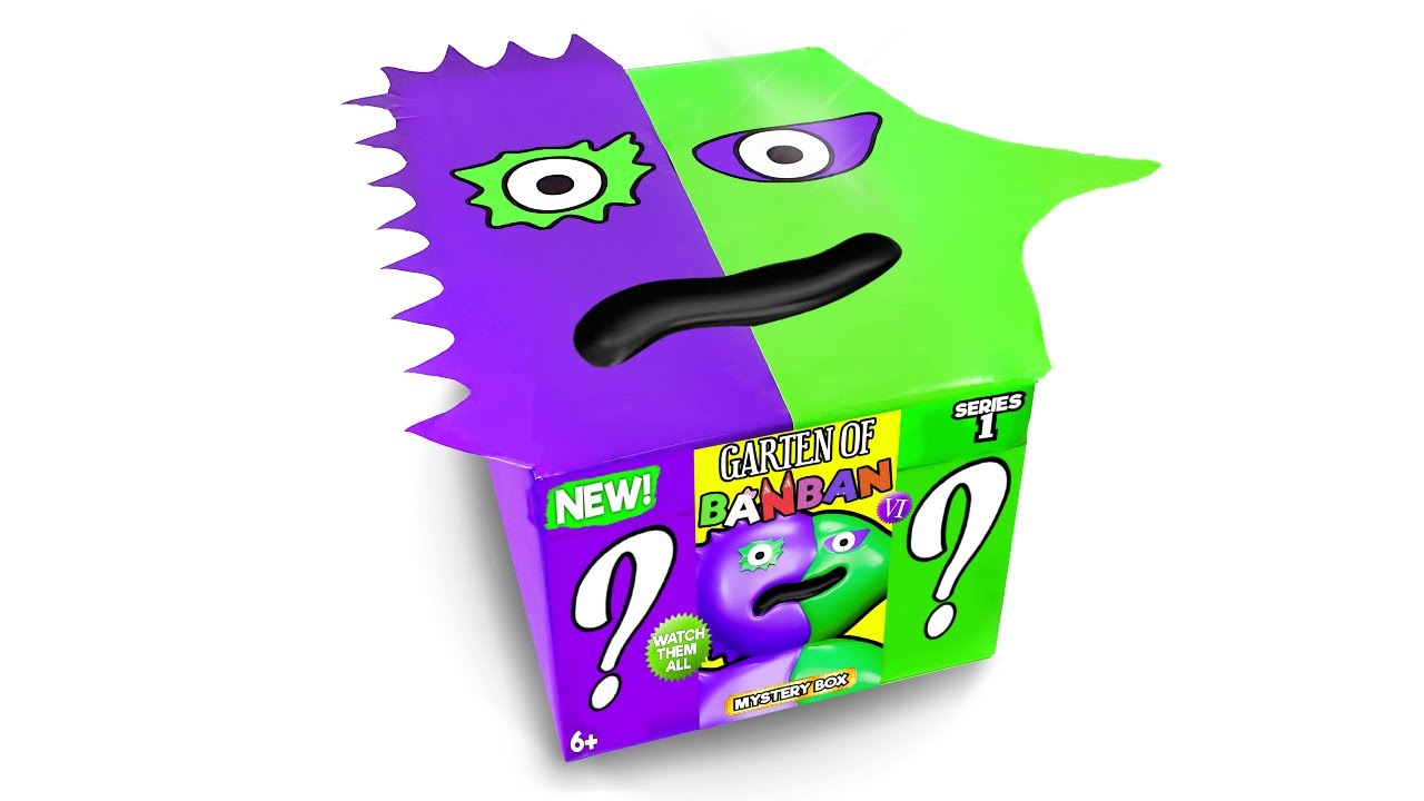 The BIGGEST Bittergiggle MYSTERY BOX! NEW Garten of Banban 6 Plushies & Minifigures