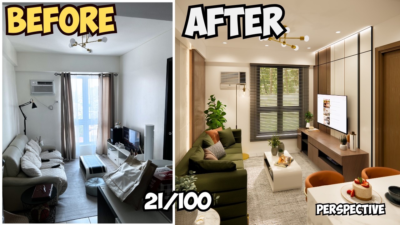 From Cluttered to Organized: A Small Space MODERN CONTEMPORARY Redesign