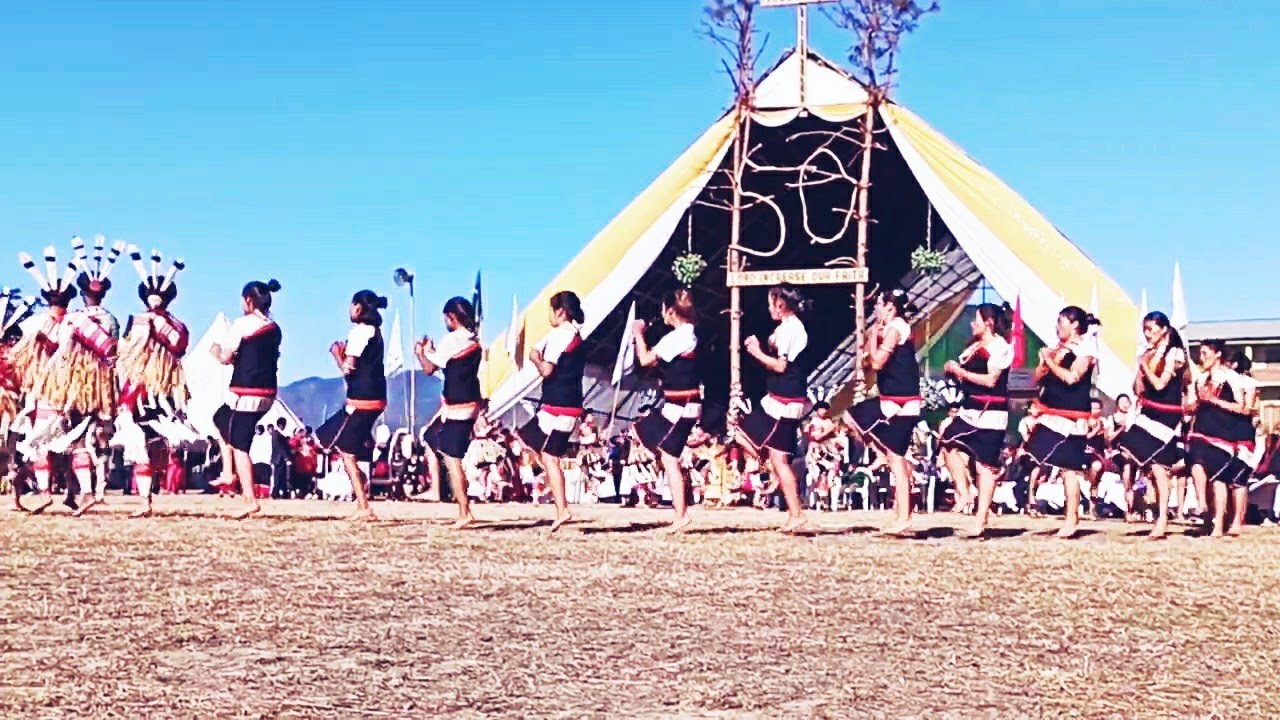 Chakhesang Traditional Folk Dance || Sacred Heart Church, Chizami | CYA Lozaphuhu|| @VepsRhakho91