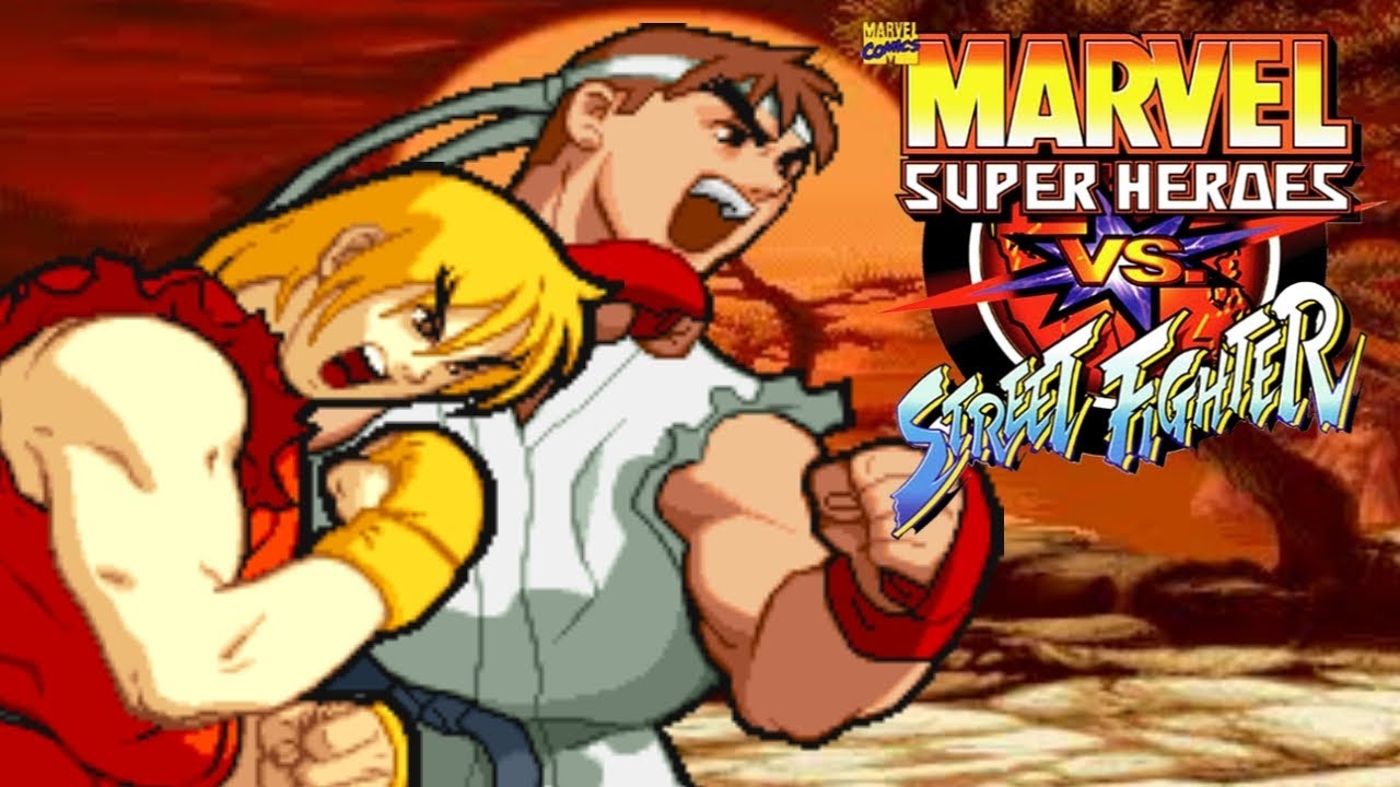 Marvel Super Heroes Vs Street Fighter - Ryu & Ken