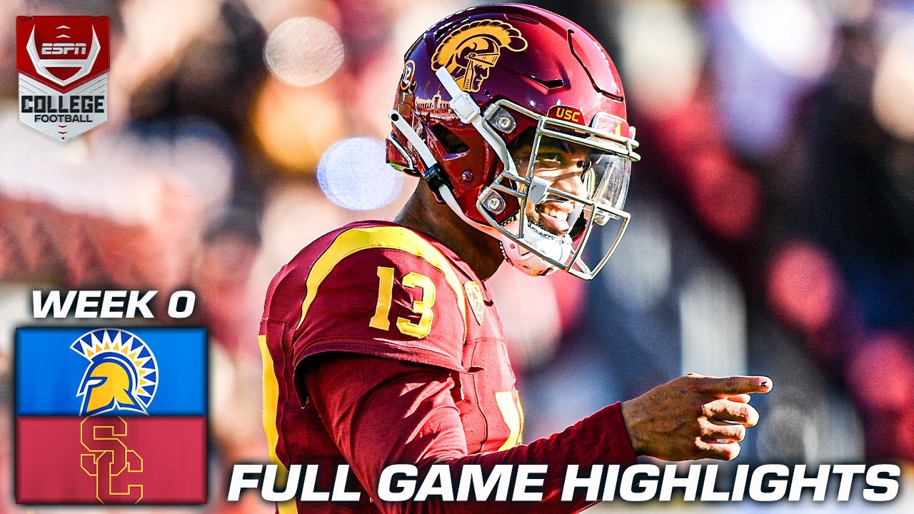 San Jose State Spartans vs. USC Trojans | Full Game Highlights