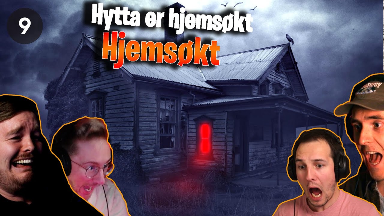 Vi er spøkelsesjegere - Sjekker ut hjemsøkt hytte😧 - Phasmophobia