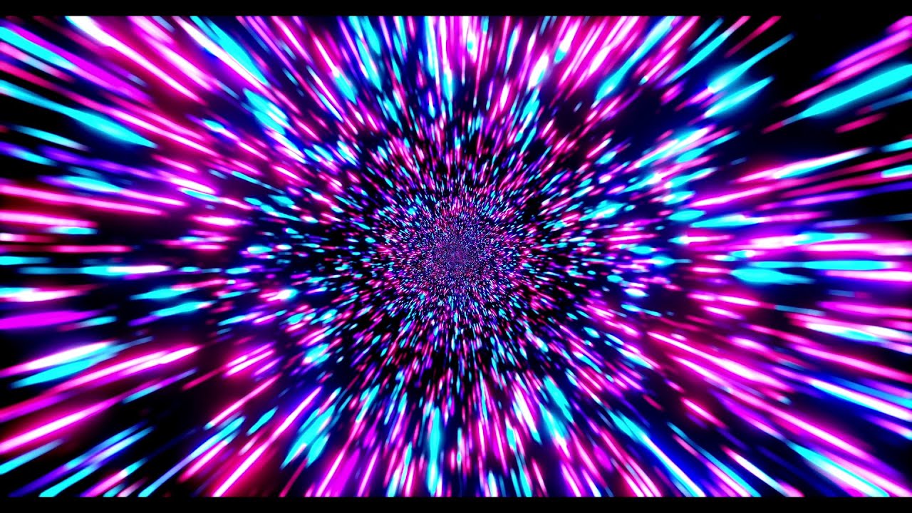 Hypnotic Abstract Warp Tunnel 4K | Loop Background