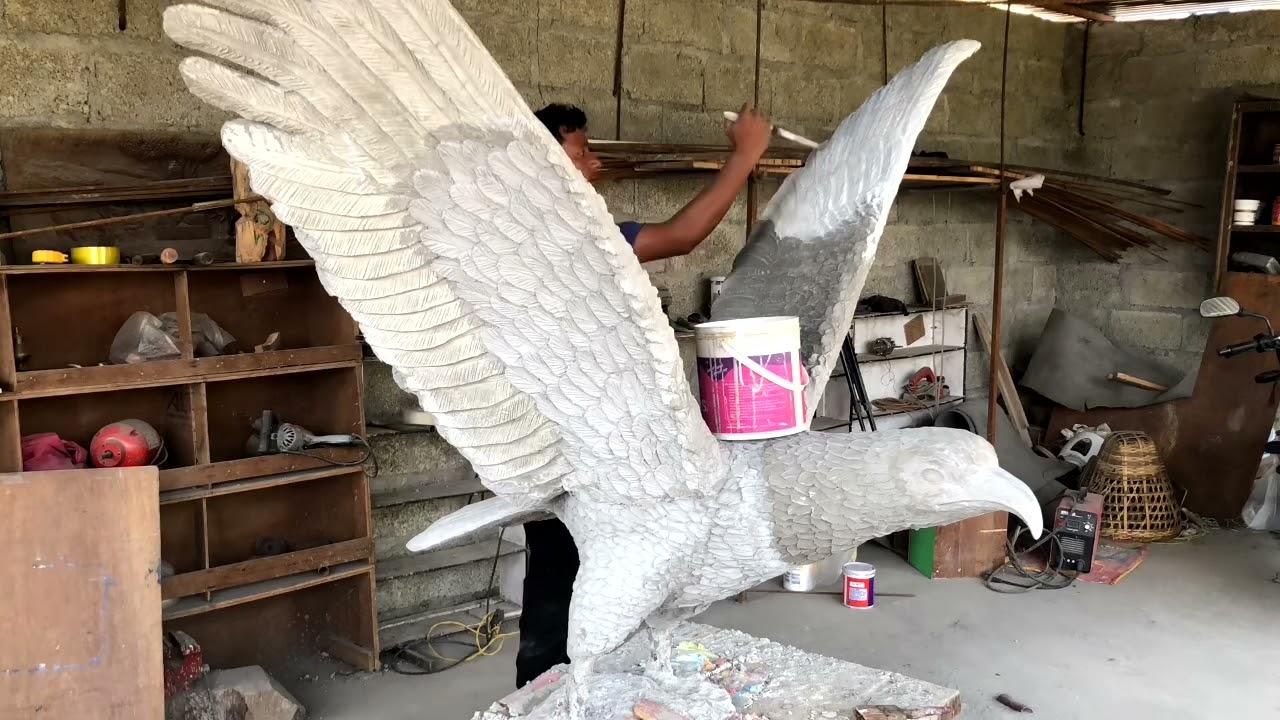 Eagle sculpture