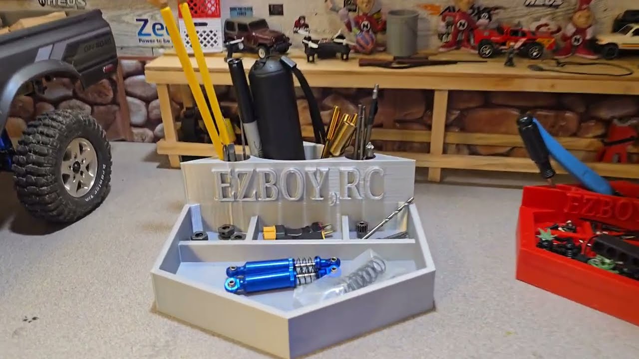 Разработка и 3D-печать нового рабочего лотка EZBOY.RC и эмблемы BRONCO + лучшие бюджетные амортиз...