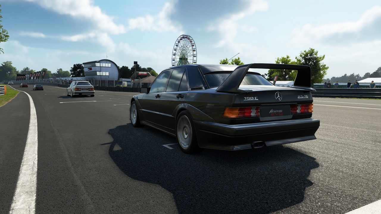 Assetto Corsa EVO Mercedes-Benz 190E 2.5-16 Evo II at Oulton Park Gameplay
