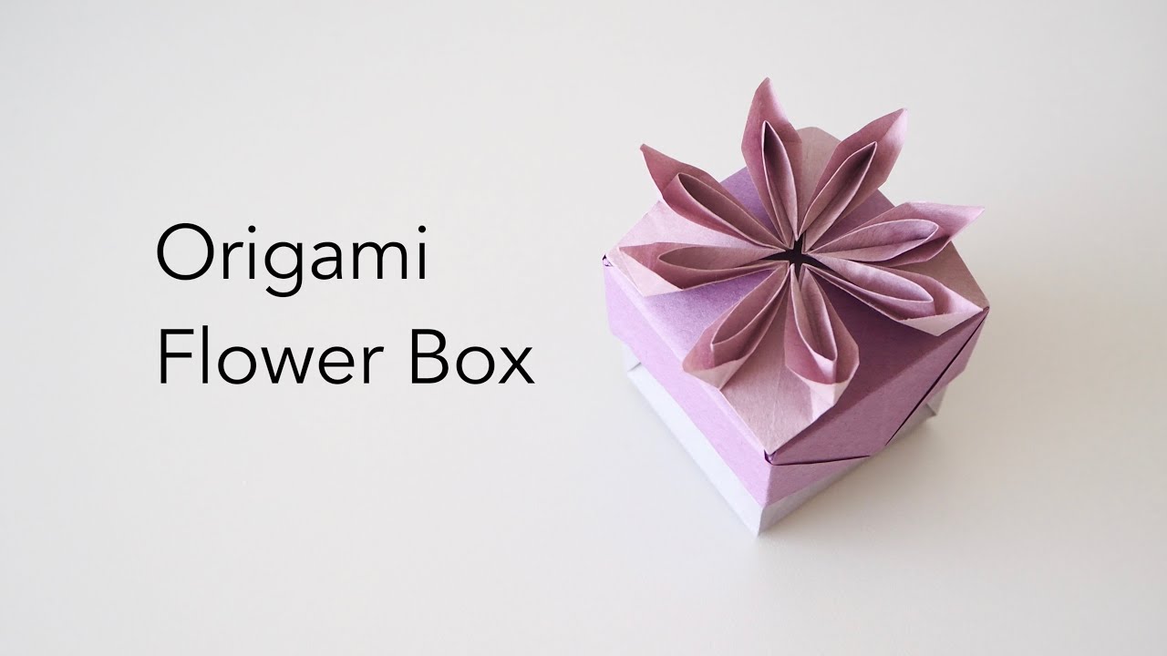 Origami Flower Box