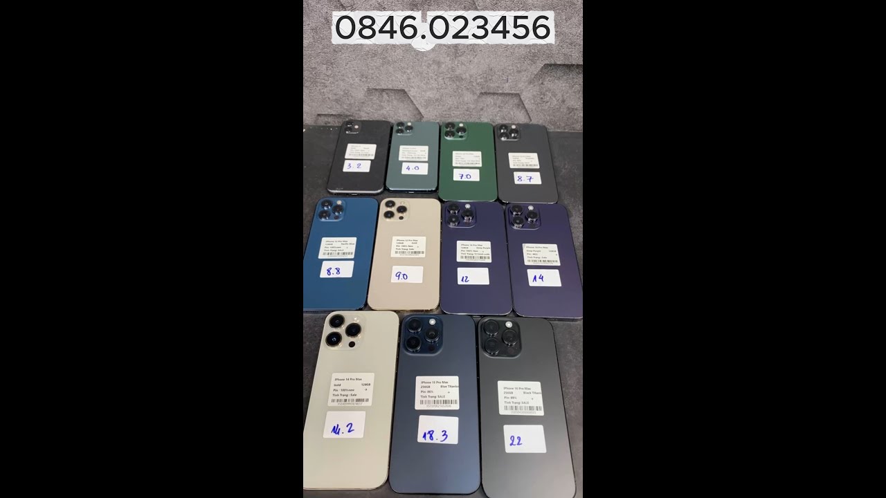 Thanh Lý l Sale iPhone Cũ Từ iPhone 11 Đến 14 ProMax l Chỉ từ 3tr200