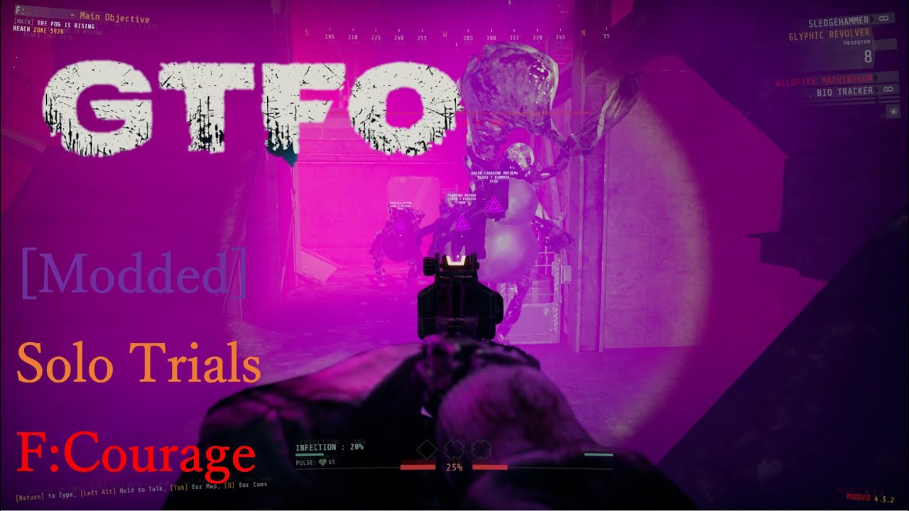 [Modded]GTFO Solo Trials(F:Courage)