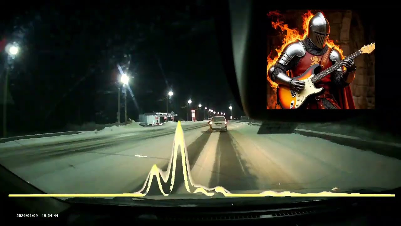 Ethnic medieval metal🎸 music road car trip