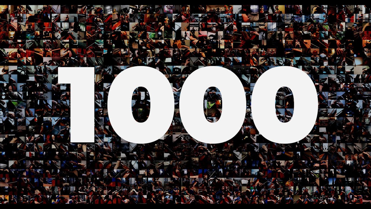 1000 DAYS IN A ROW Cello Practice Record