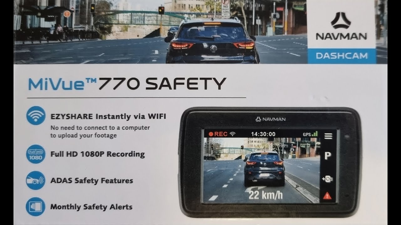 Navman Mivue 770 Dash Cam Install