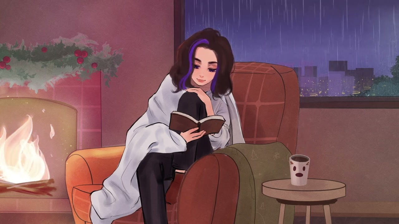 Cozy rainy lo-fi chill vibes 🌧️ [warm / cozy beats ] - chill lofi hip hop beats