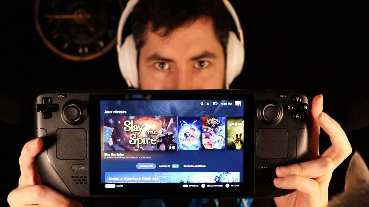 ASMR ma nouvelle console - le Steam Deck