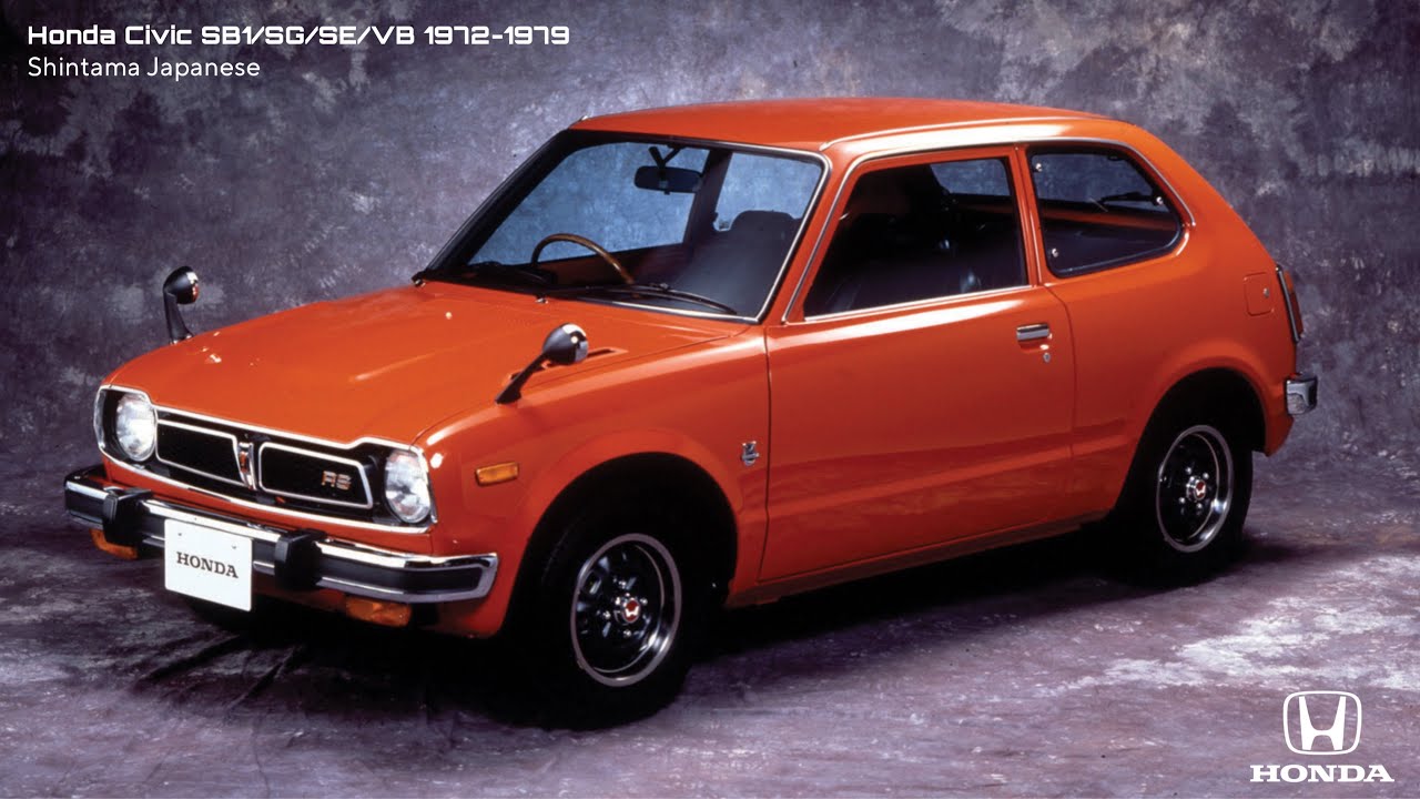 (広告を集め) Honda Civic SB1/SG/SE/VB CM Japan 1972-1979