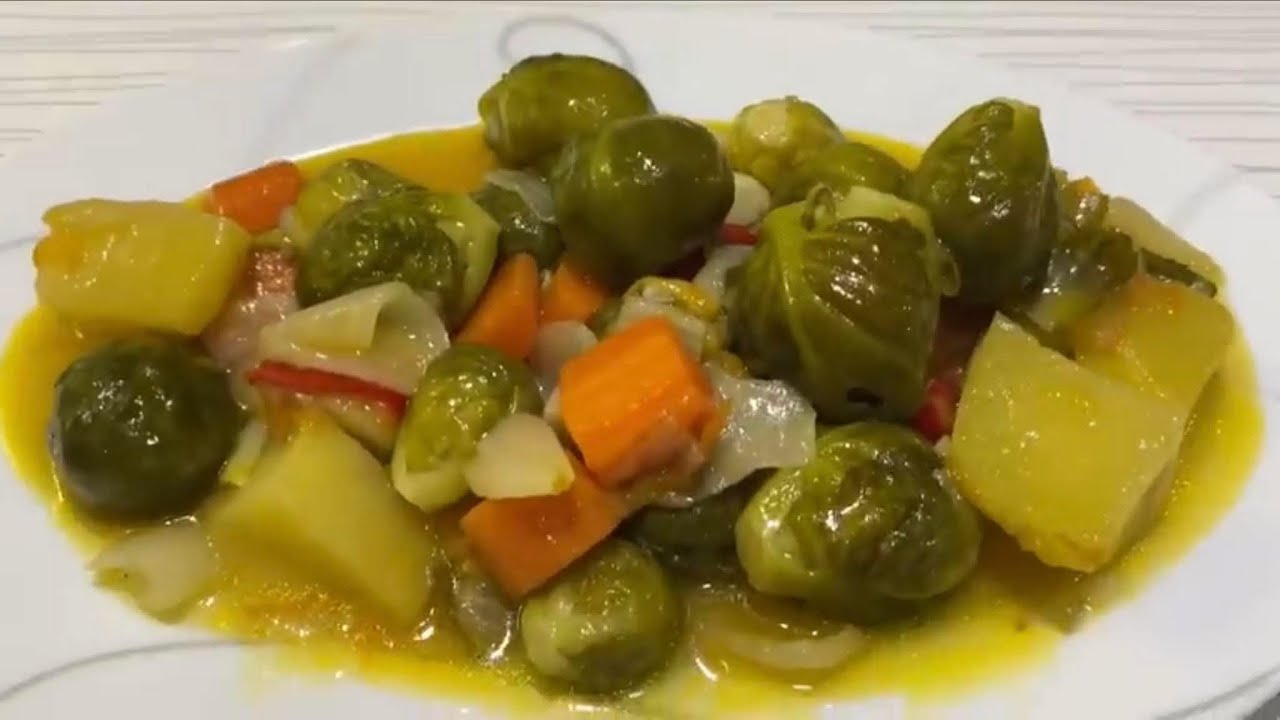Şimdiye kadar yediğim ! en lezzetli en sağlıklı yemek oldu zeytin yağlı Brüksel lahana nasıl yapılır