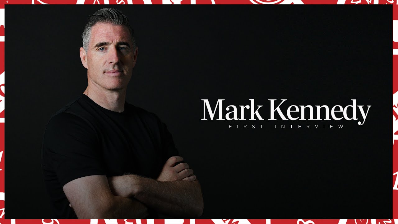 Mark Kennedy's first interview as Swindon Town Head Coach