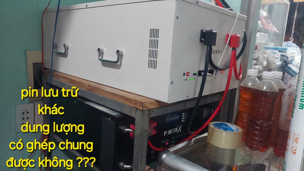 Cách sử dụng 2 khối pin không bằng điện áp có ổn không ?