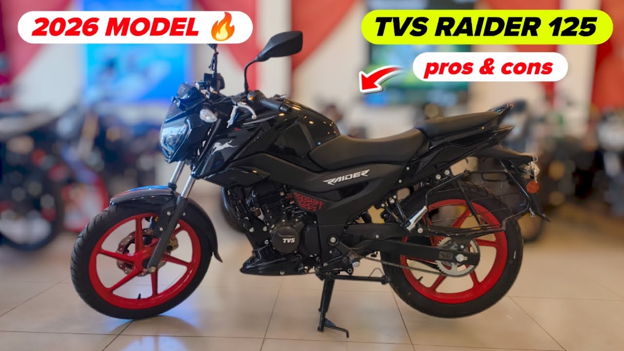 TVS Raider 125 2026 Model 🔥 Pros & Cons | Mileage, Performance & Honest Review