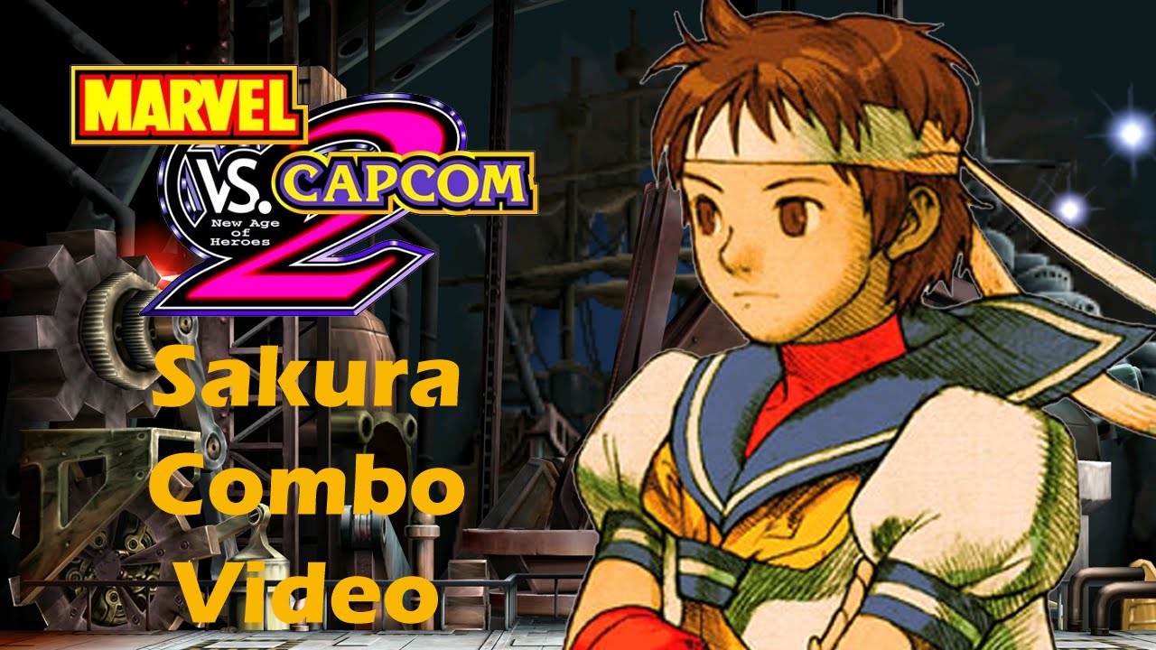Marvel VS Capcom 2 - Sakura Combo Video