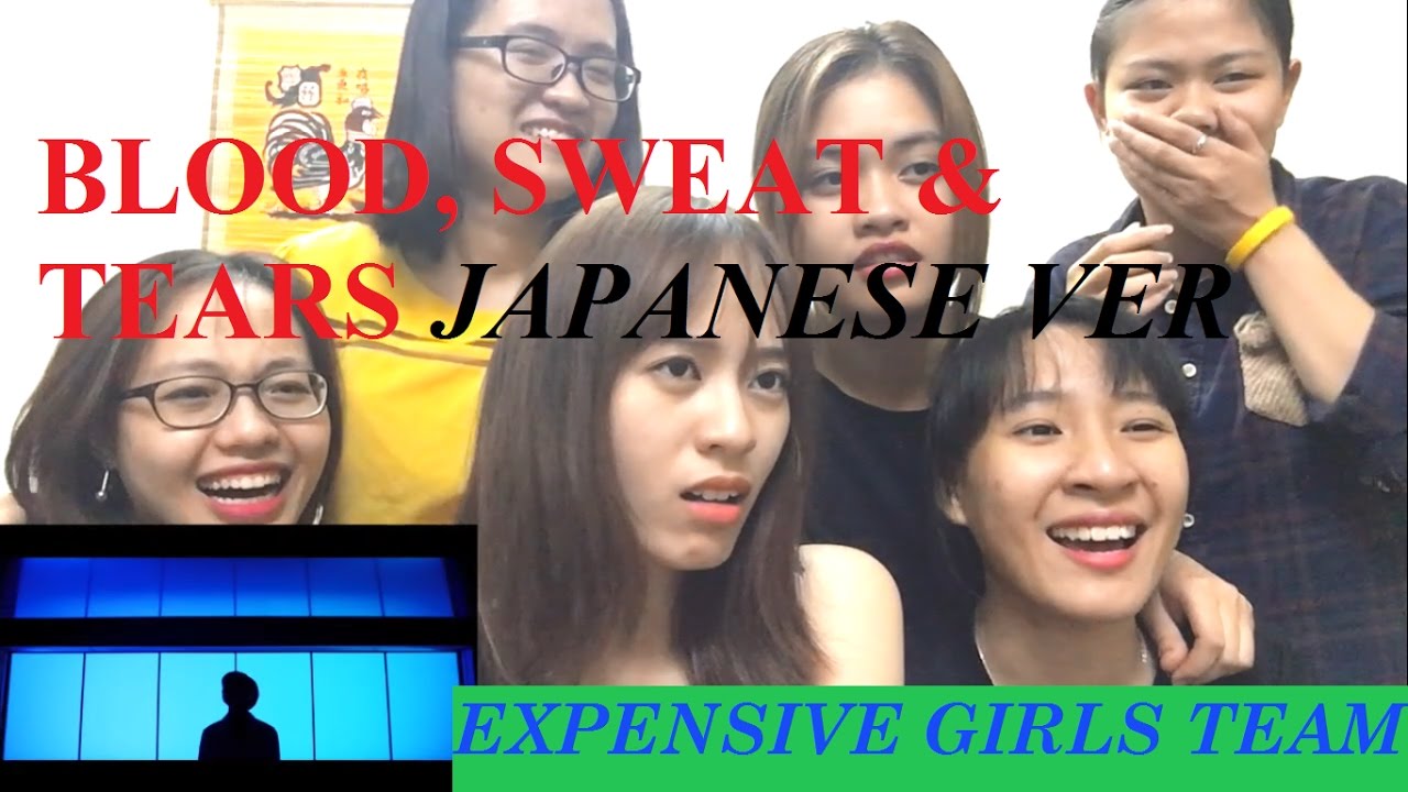 [BTS fangirl reaction] Blood, sweat & tears - Japanese version