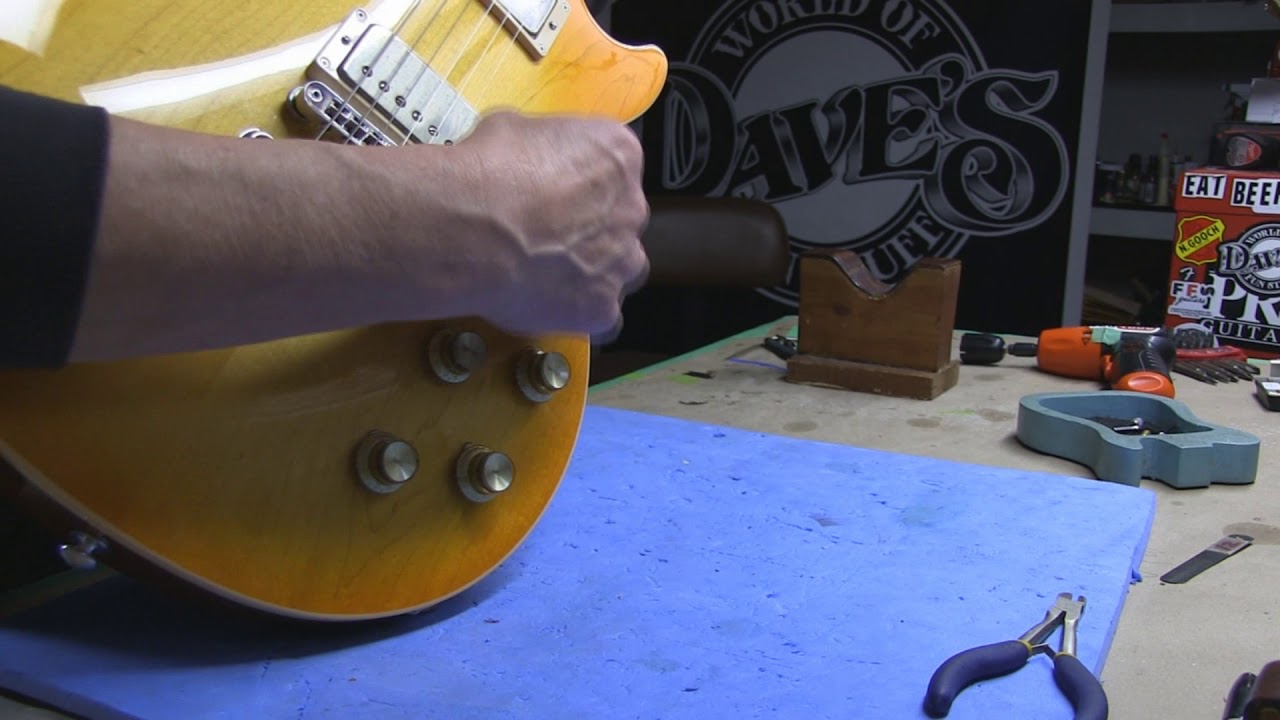 Gibson Les Paul Gets a Pickup Swap