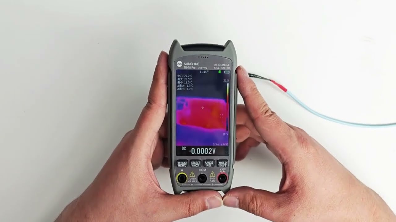 SUNSHINE TB-10 Pro Infrared Thermal Imaging Multimeter Review Aliexpress