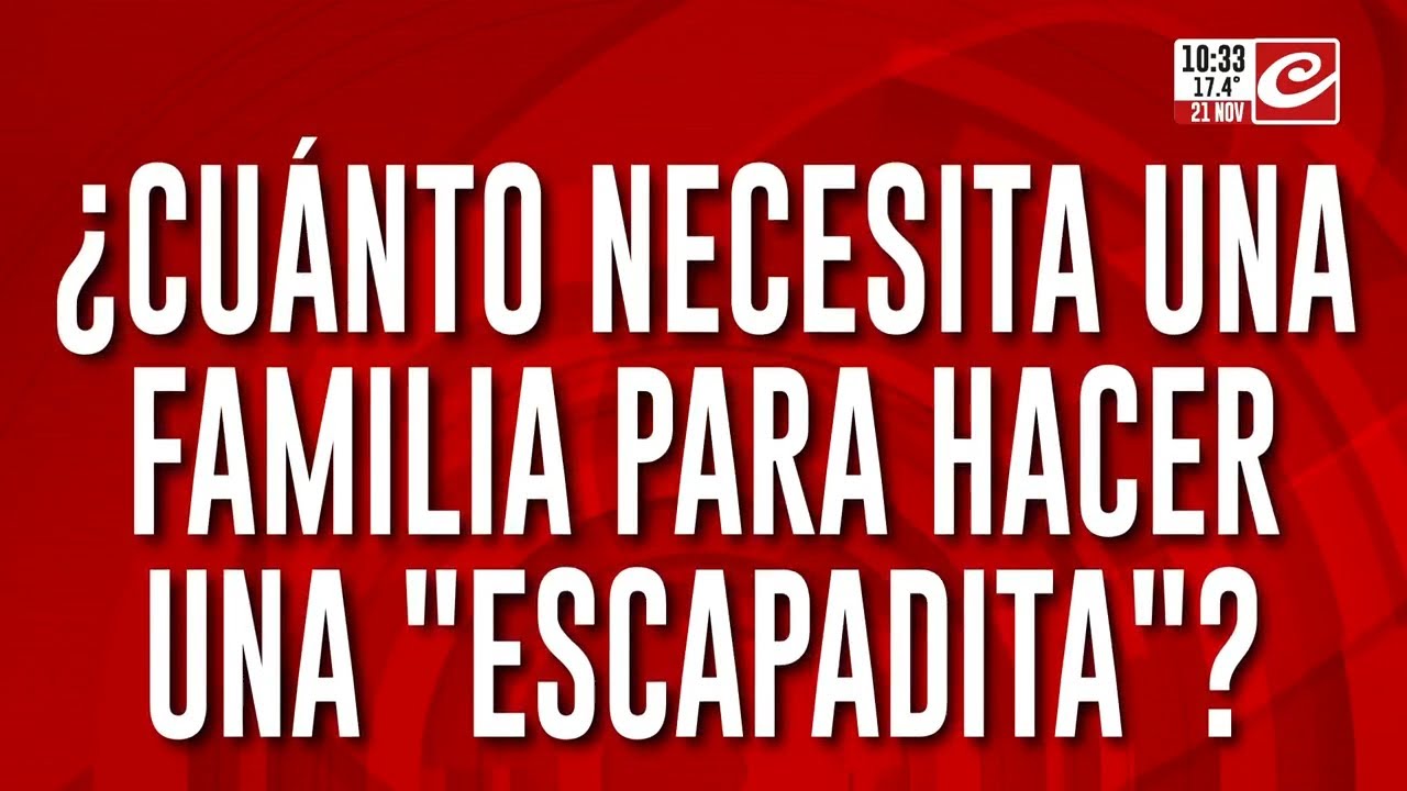 Finde largo: &iquest;cu&aacute;nto necesita una familia argentina para hacer una 