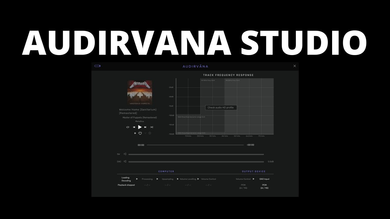 Audirvana Studio — Возможности + Обзор