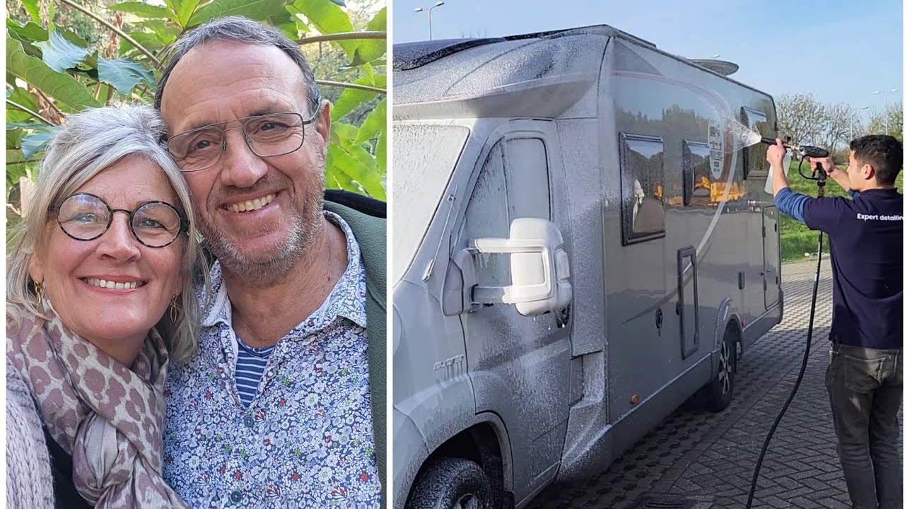 WK45&46🇳🇱 | Wonen in onze Camper! | Een mobiele Camper wasstraat, wat een geniaal concept!