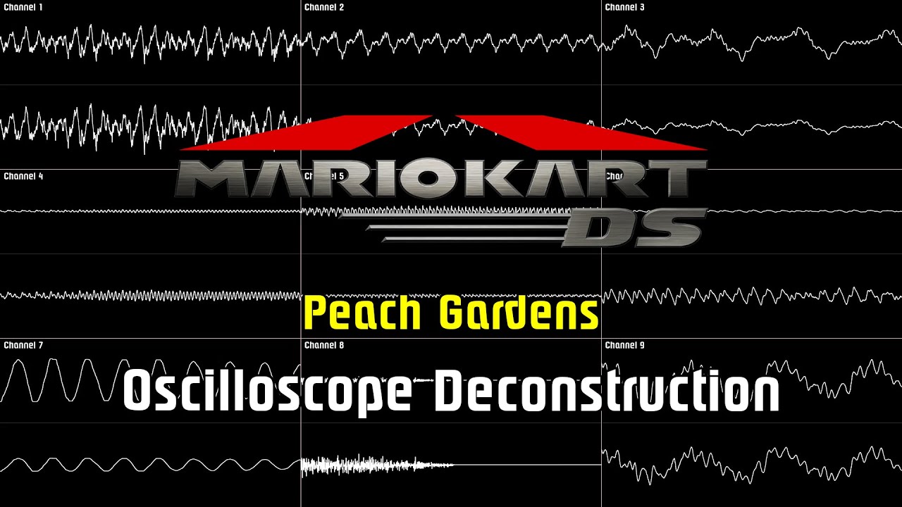 Mario Kart DS - Peach Gardens [Oscilloscope Deconstruction]