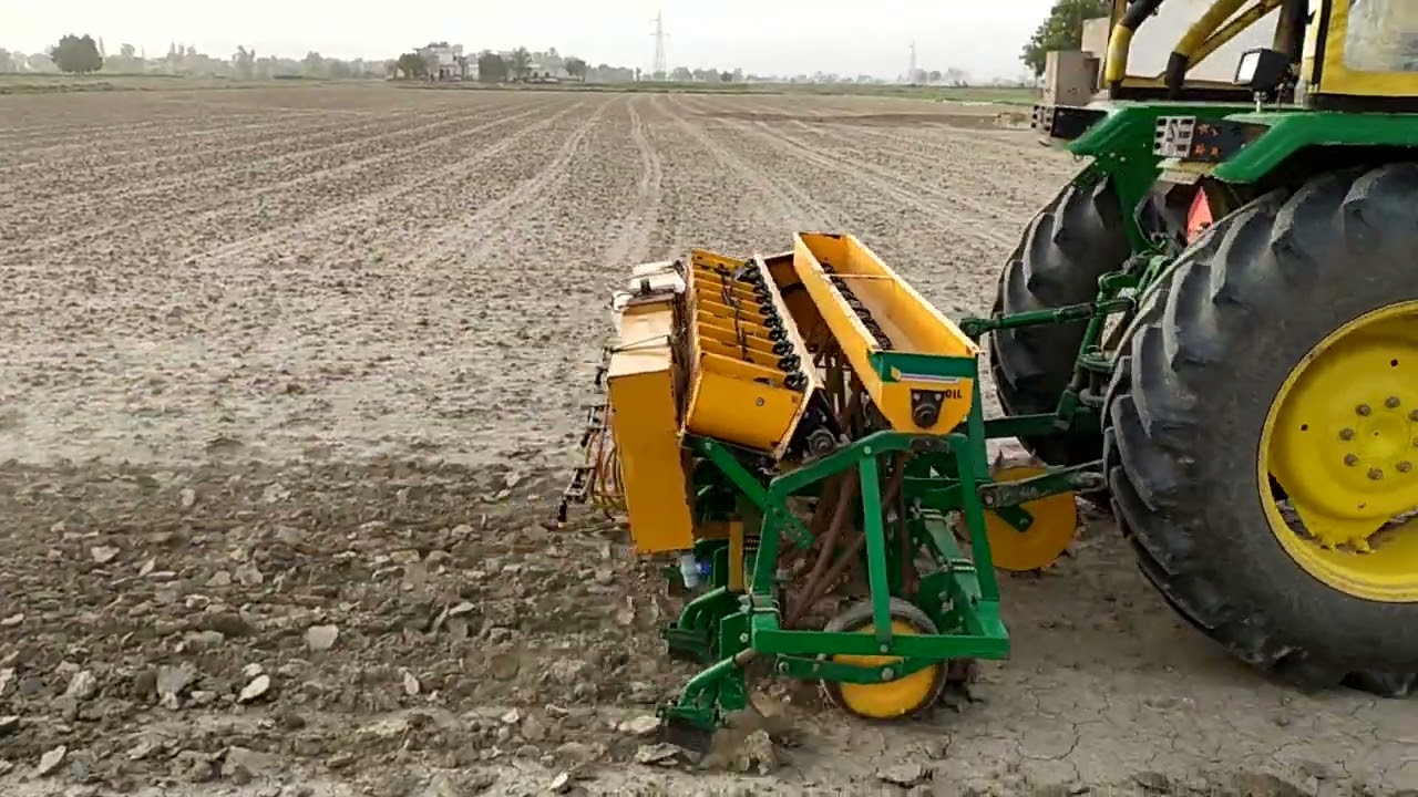 Dry direct seeded rice (DSR) machine (Demonstrated Under AICRP on FIM)