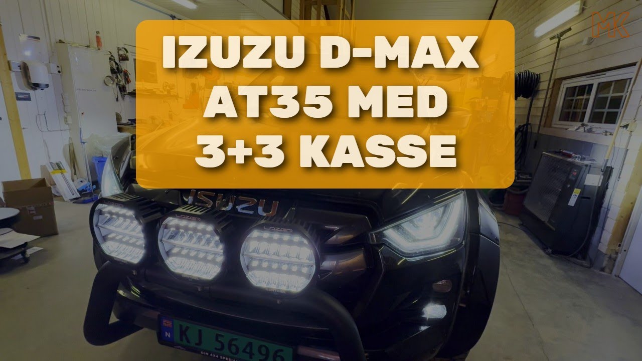 ISUZU D-MAX AT35 - R&aring; jaktbil for jeger og hundef&oslash;rer