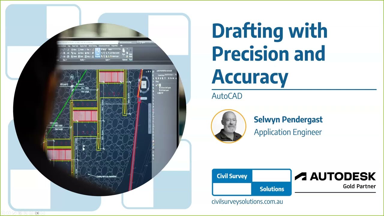 Webinar | AutoCAD | Drafting with Precision and Accuracy