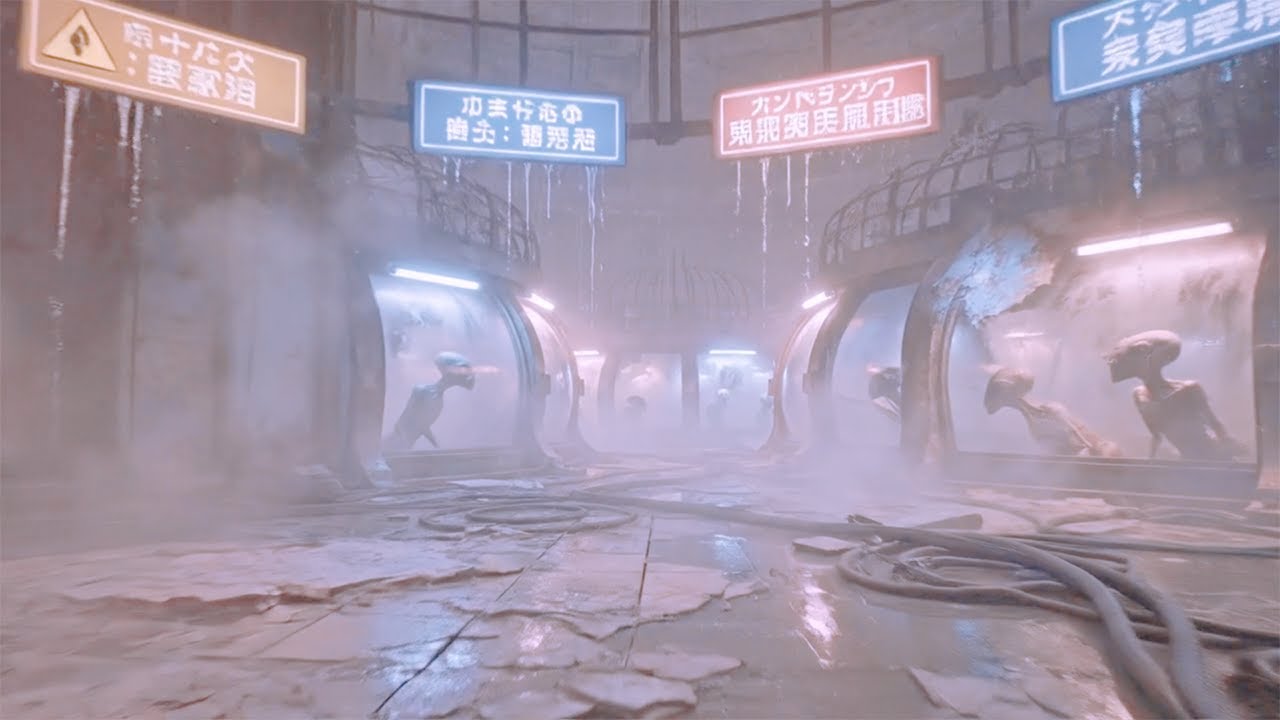 異星標本隔離室｜未知生命体が眠る廃研究施設【廃墟・ドリームコア・怪奇映像】