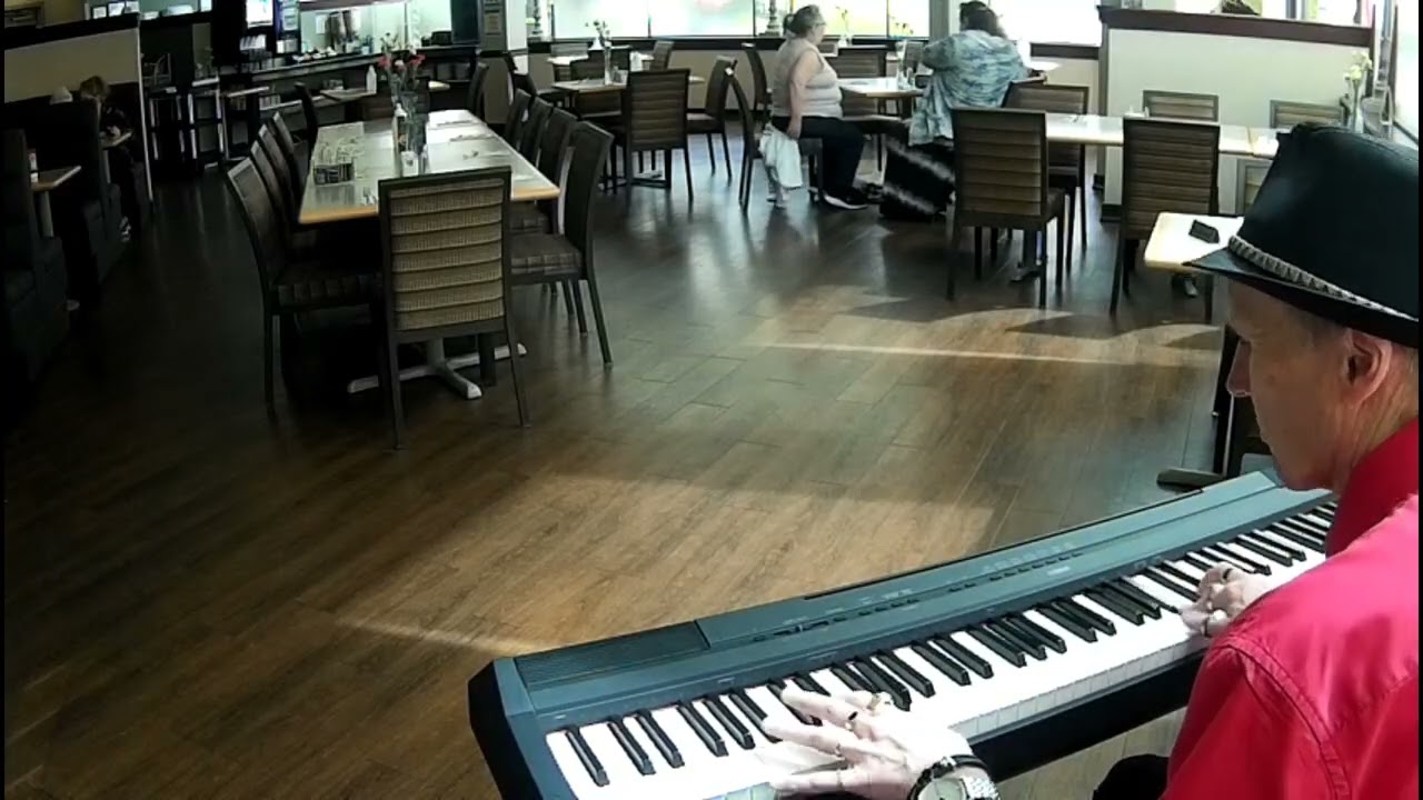 The In Crowd (cover) Ron Campbell solo piano LIVE