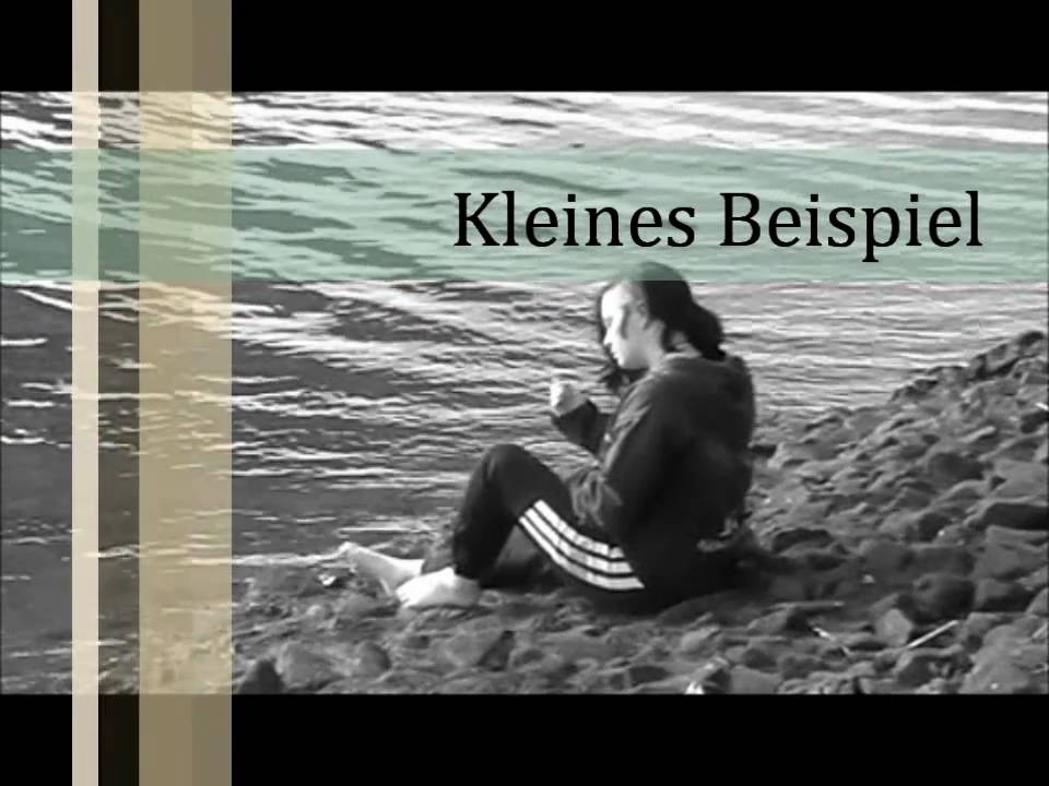 Kleines Beispiel (Gedichts- Interpretation)