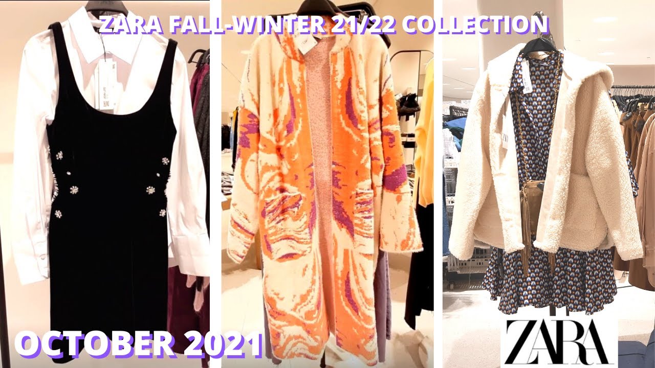 ZARA FALL-WINTER 2021-2022 women's New Collection [OCTOBER 2021] NEW FASHION STYLES! JUST IN!