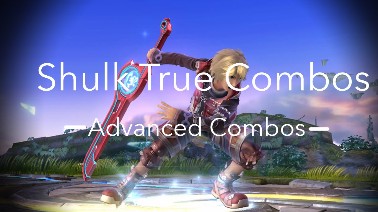 Shulk Combo Exhibition Pt. 2 - Adavanced Combos - Super Smash Bros for Wii U