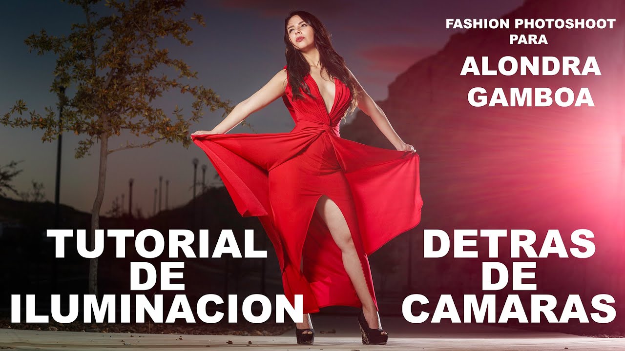 Tutorial de Fotografía, Iluminación Strobist en Exteriores, Alondra Gamboa Photoshoot